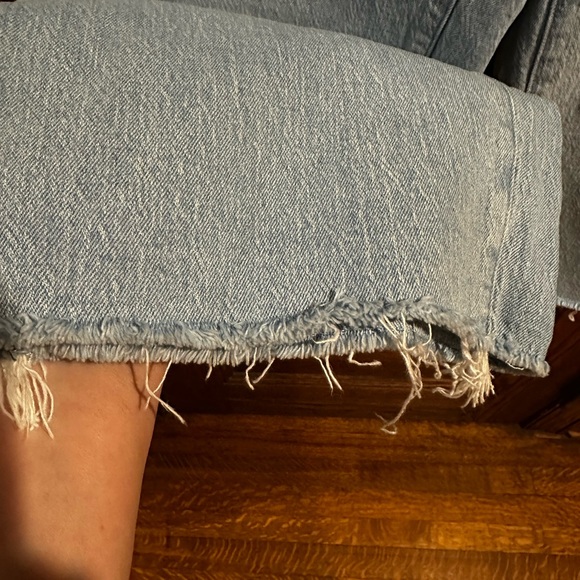 Madewell Women’s The Perfect Vintage Wide Leg Crop Jeans Size 14W (gently used) - Picture 9 of 11